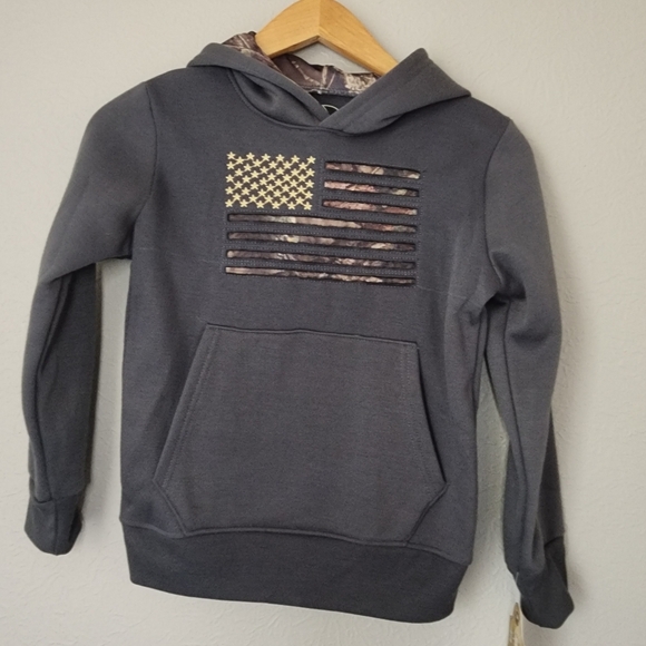 Mossy Oak Hoddie‎ Camouflage Kids - Picture 1 of 6